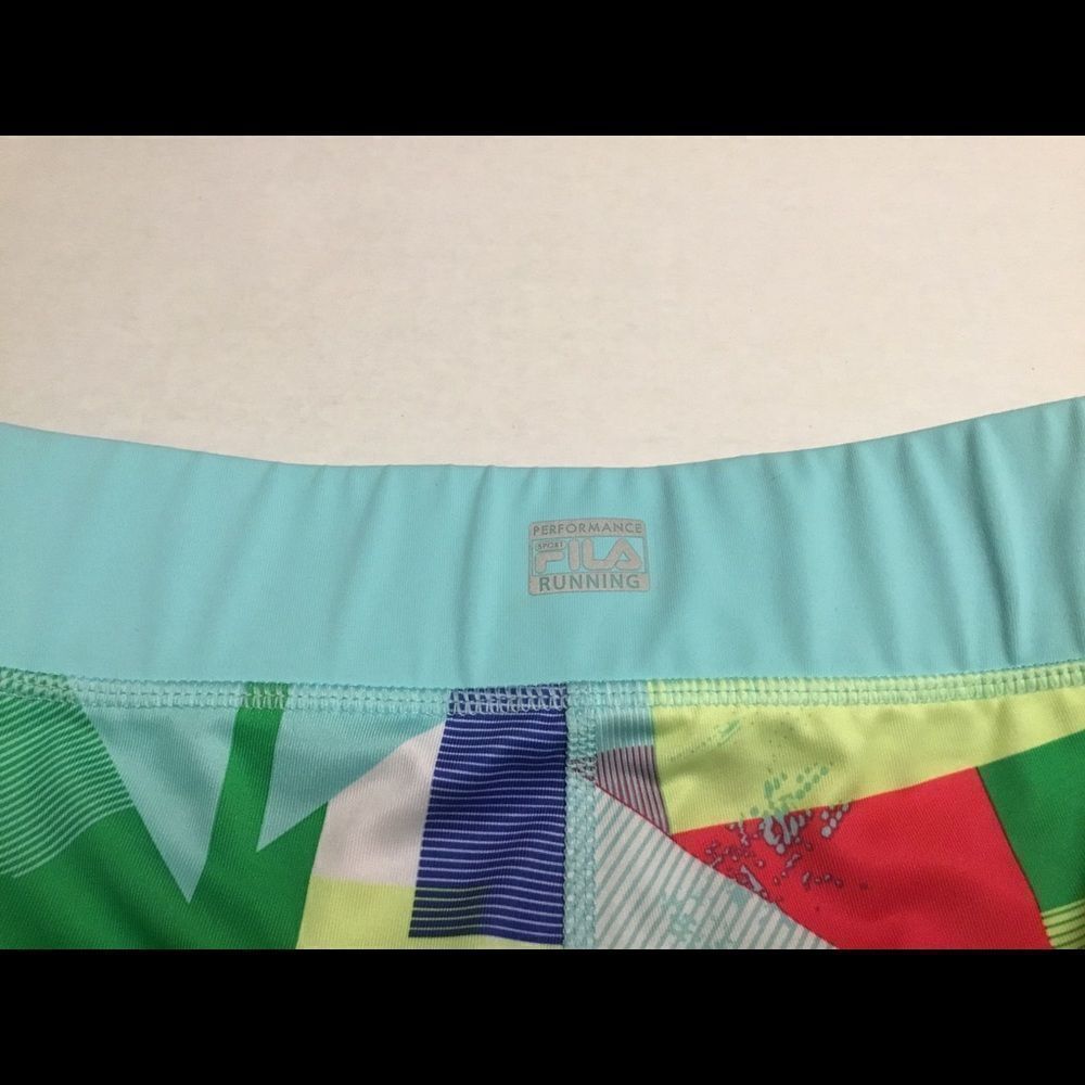 FILA Mult-Color Running Compression Shorts - Picture 3 of 4